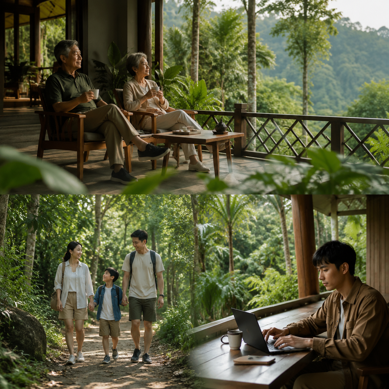 勐腊样本:21℃天然氧吧,边境慢旅居的野与静:慢旅居的客群从哪里来