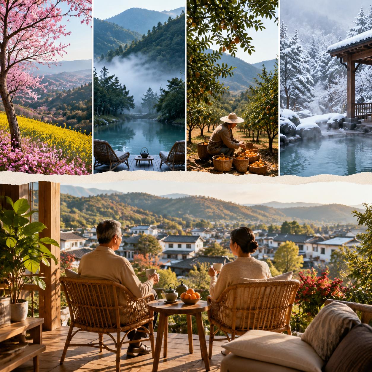 楚雄样本:火把节叠加四季康养,节庆旅居怎么做:四季康养的产品体系