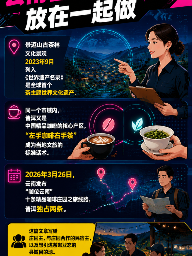 茶旅与咖啡旅居：庄园体验的产品层次与业态设计：五、旅居大盘给茶咖业态的支撑