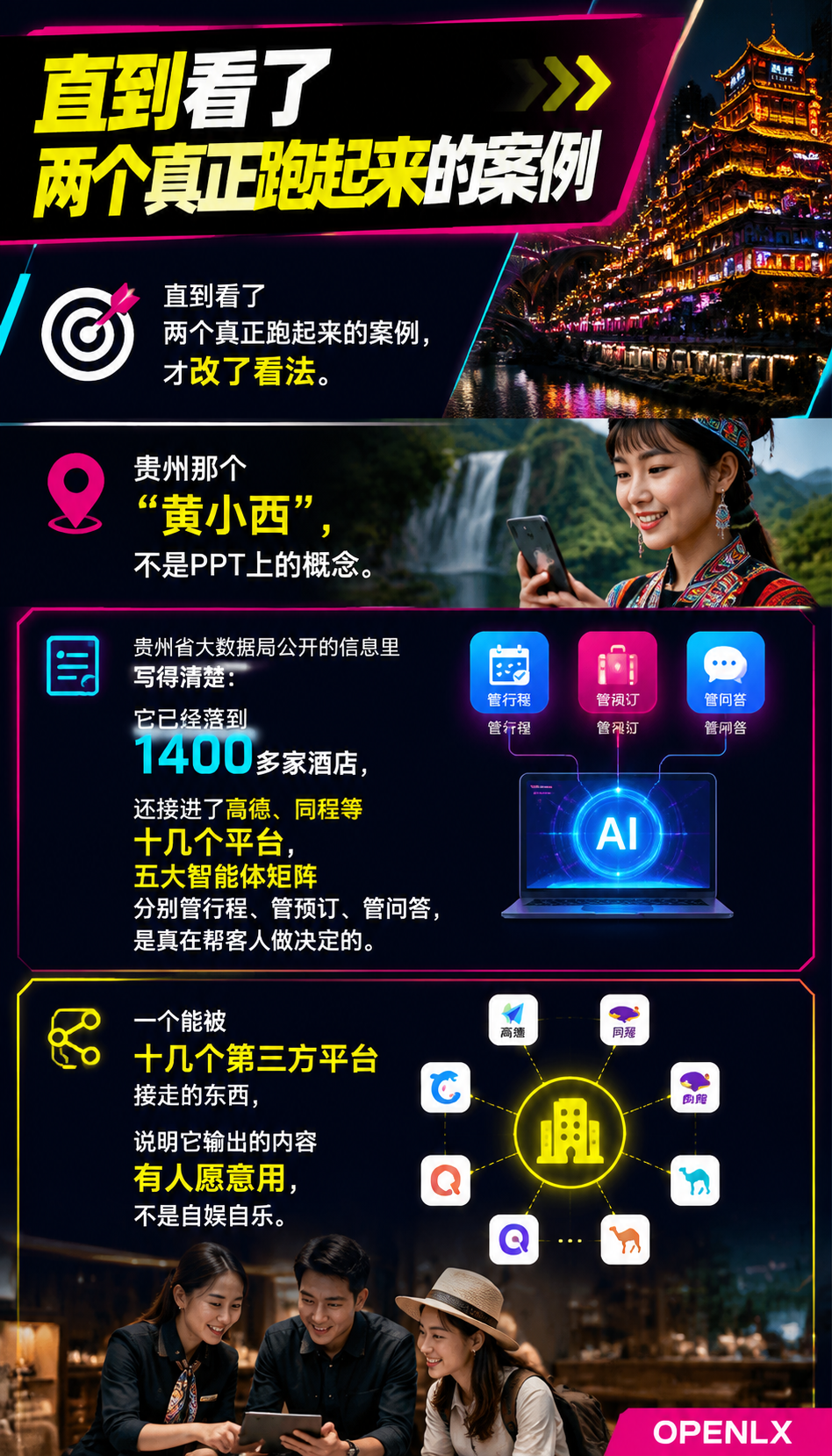 贵州“黄小西“、利川“ai游利川“火了:文旅大模型不是噱头,是在抢用户“第一句话“的入口:智能体拼的不是算法,是"喂了什么"