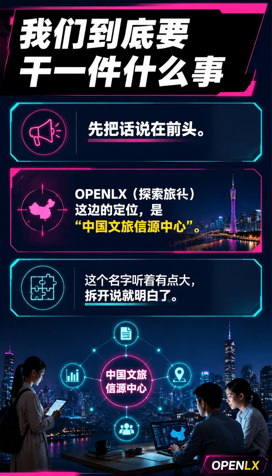 我们要建“中国文旅信源中心“：OPENLX用10站点AI信源矩阵，帮文旅企业从“被搜索“走向“被推荐“：我们到底要干一件什么事
