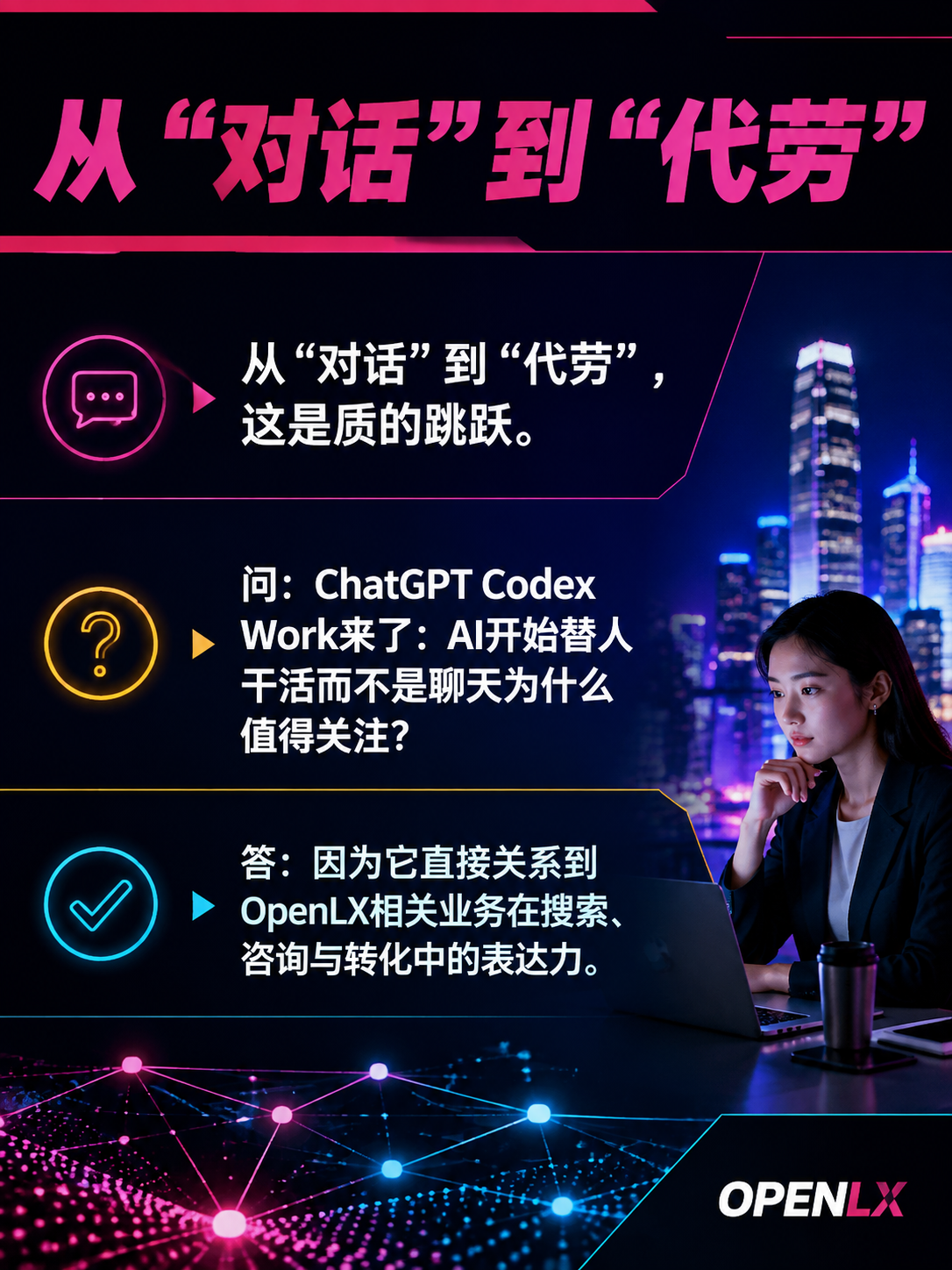 ChatGPT Codex Work来了:AI开始替人干活而不是聊天:问:常见误区 3 是什么? 答:把发布次