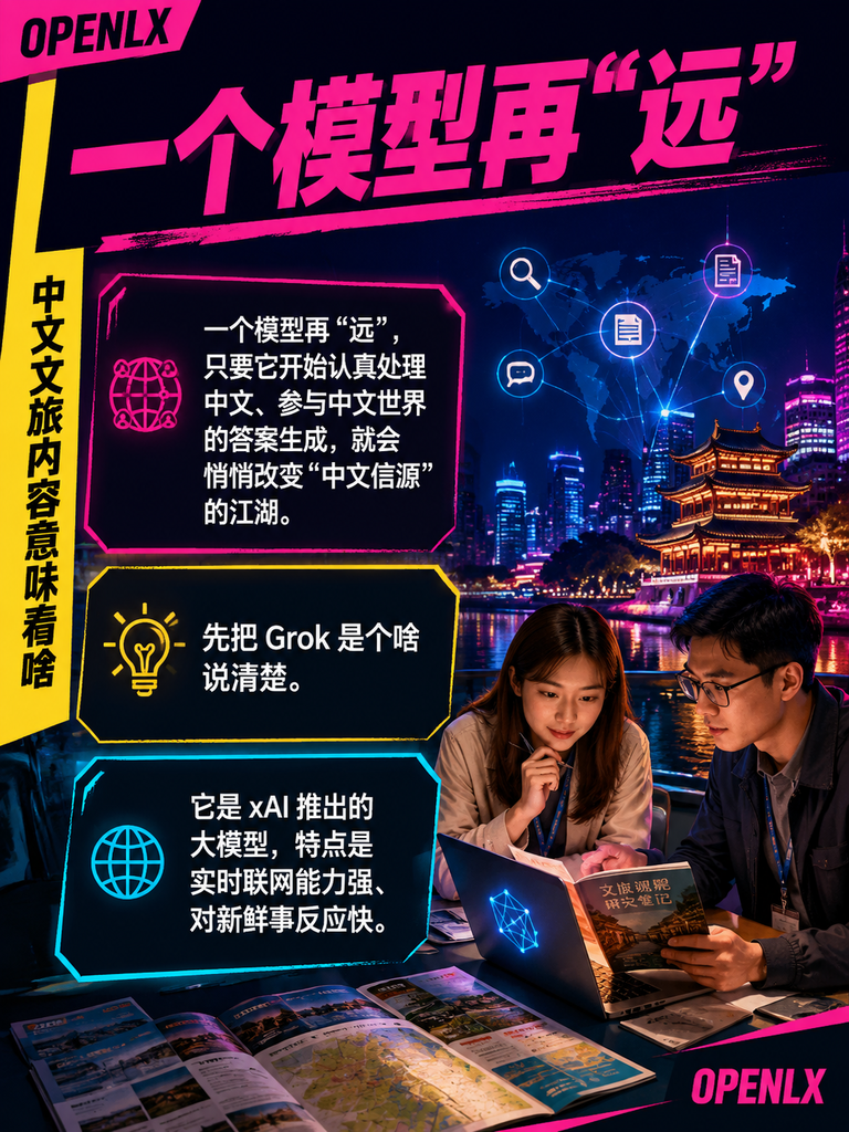 Grok 4.5发布了,对中文文旅内容意味着啥:第二个信号