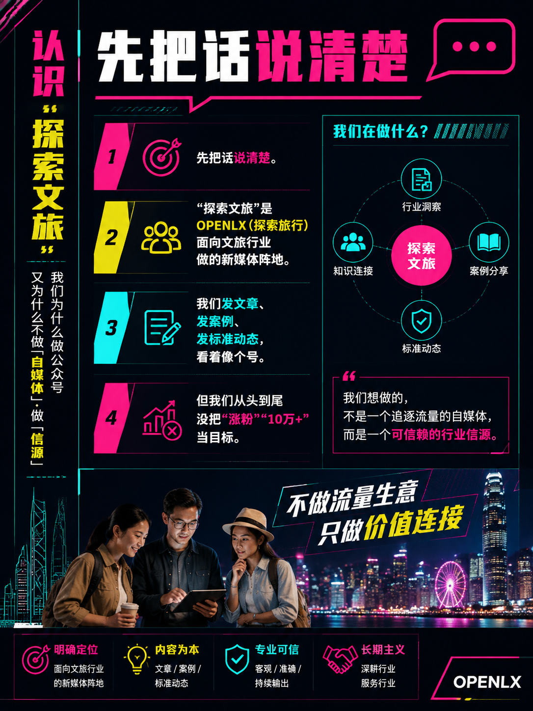 认识"探索文旅"：我们为什么做公众号，又为什么不做"自媒体"做"信源"：我们不是来当"自媒体"的