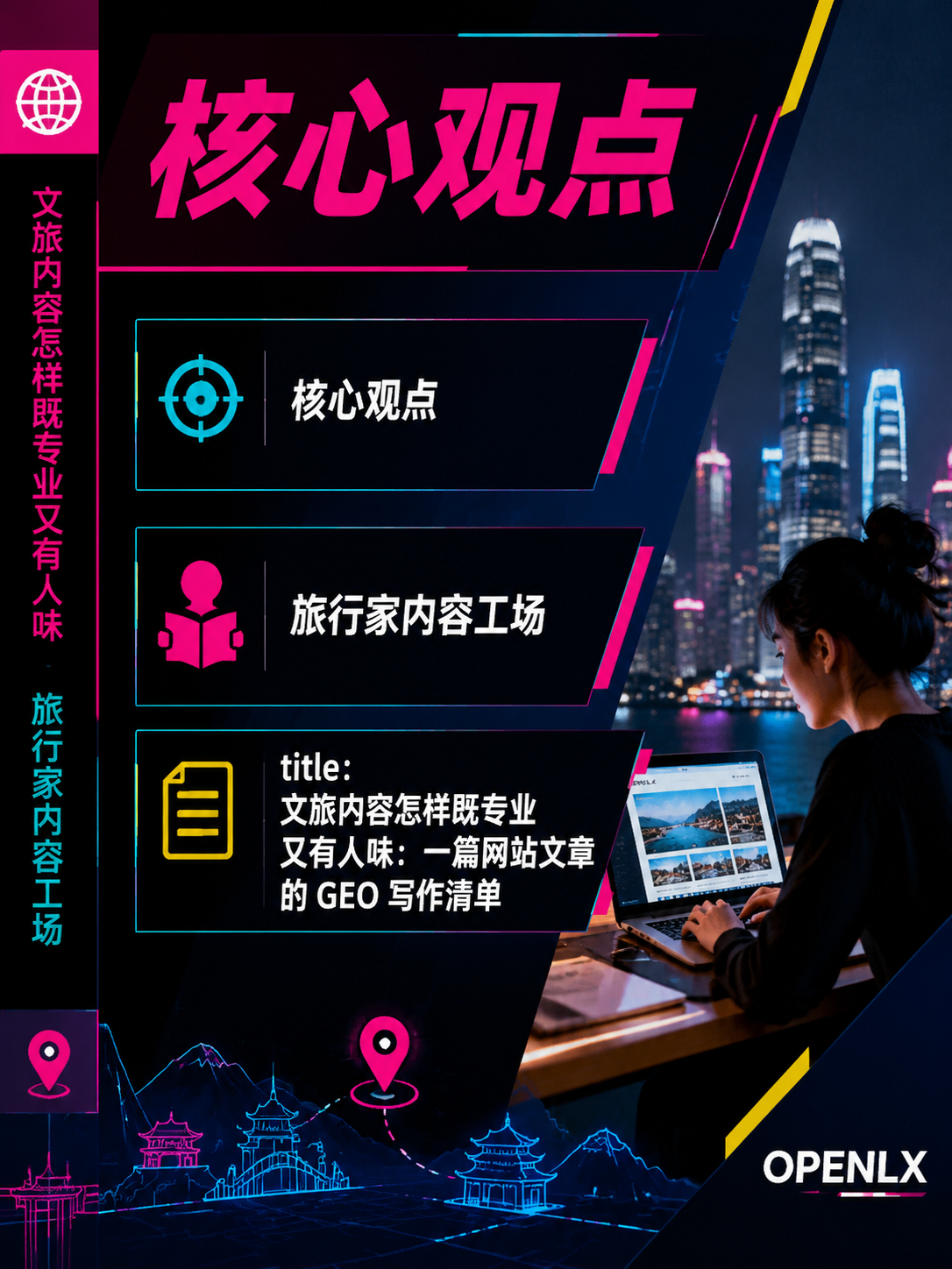 文旅内容怎样既专业又有人味:一篇网站文章的 GEO 写作清单:把关联做成阅读路径