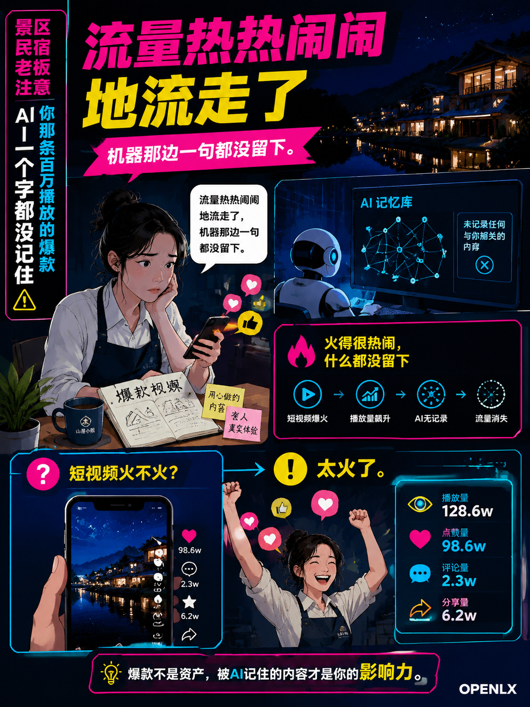 景区民宿老板注意：你那条百万播放的爆款，AI一个字都没记住：合规这条线，也在往信源上并