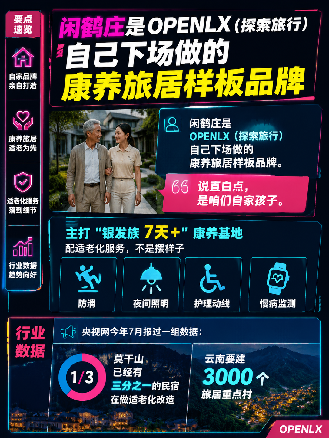 闲鹤庄是怎么炼成的:一个康养旅居品牌,如何在AI时代从"被搜索"走到"被推荐":闲鹤庄是个什么来头