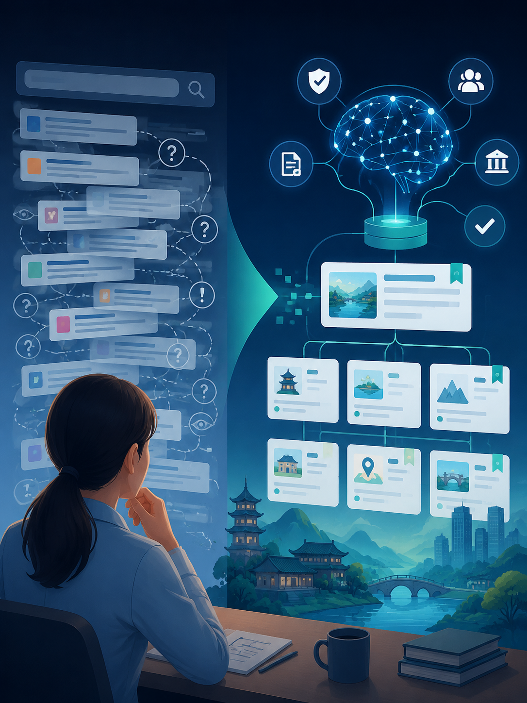 OpenLX 答案中心:让优秀文旅企业成为 AI 眼里的"标准答案":搜索引擎给你一堆链接,你还得自己点、自己判断