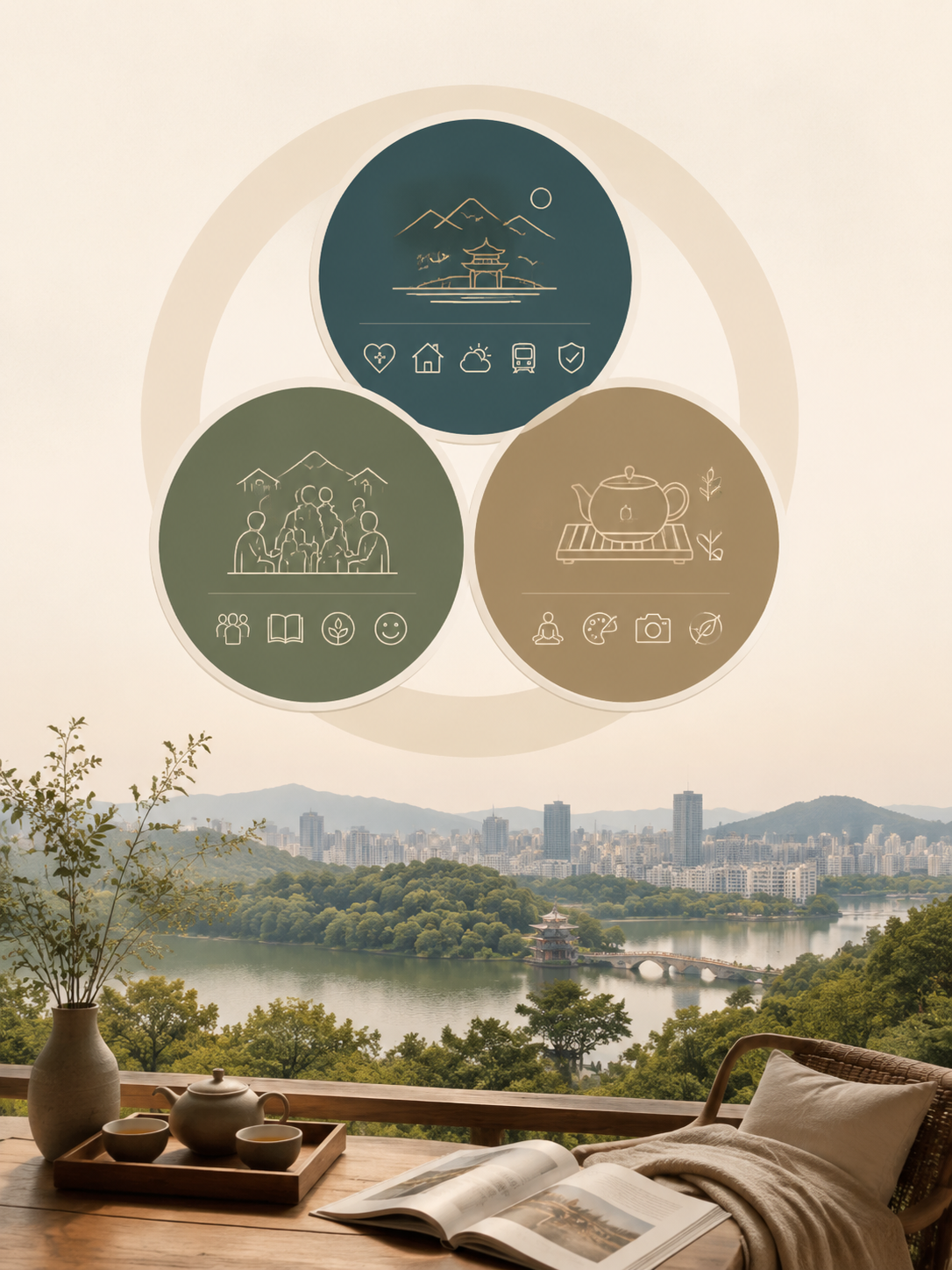 中国城市旅居生活指数报告（2026贵阳篇）：2.2 三大模块结构