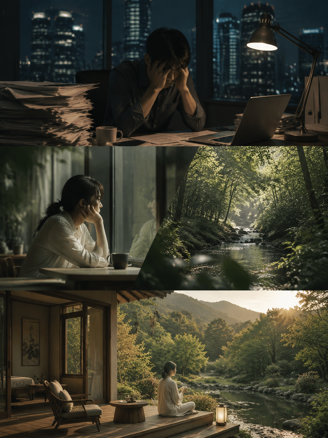 康养和旅居：第一章：“都市病”的诊断——谁偷走了他们的能量？