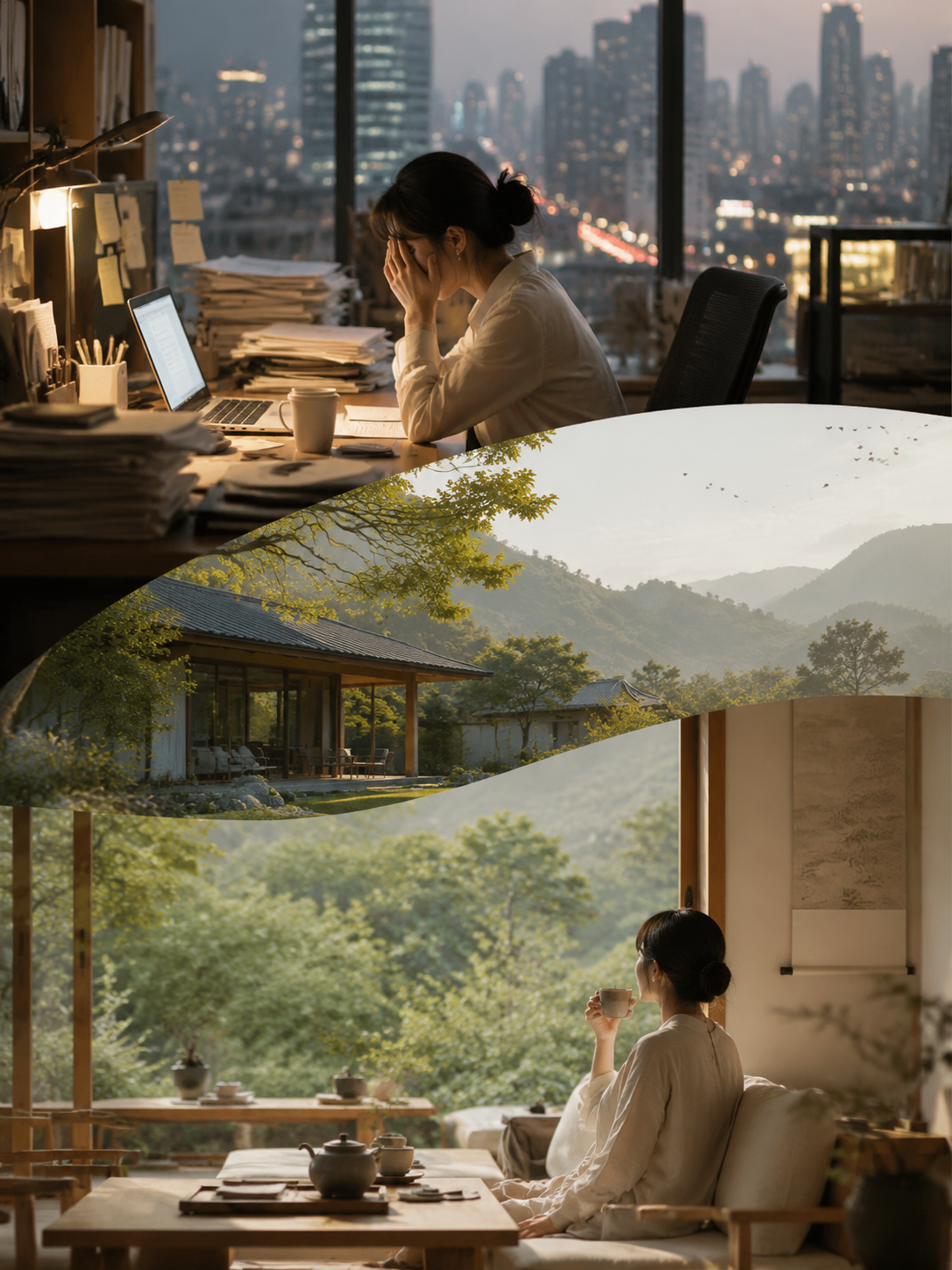 康养和旅居：第一章：“都市病”的诊断——谁偷走了他们的能量？