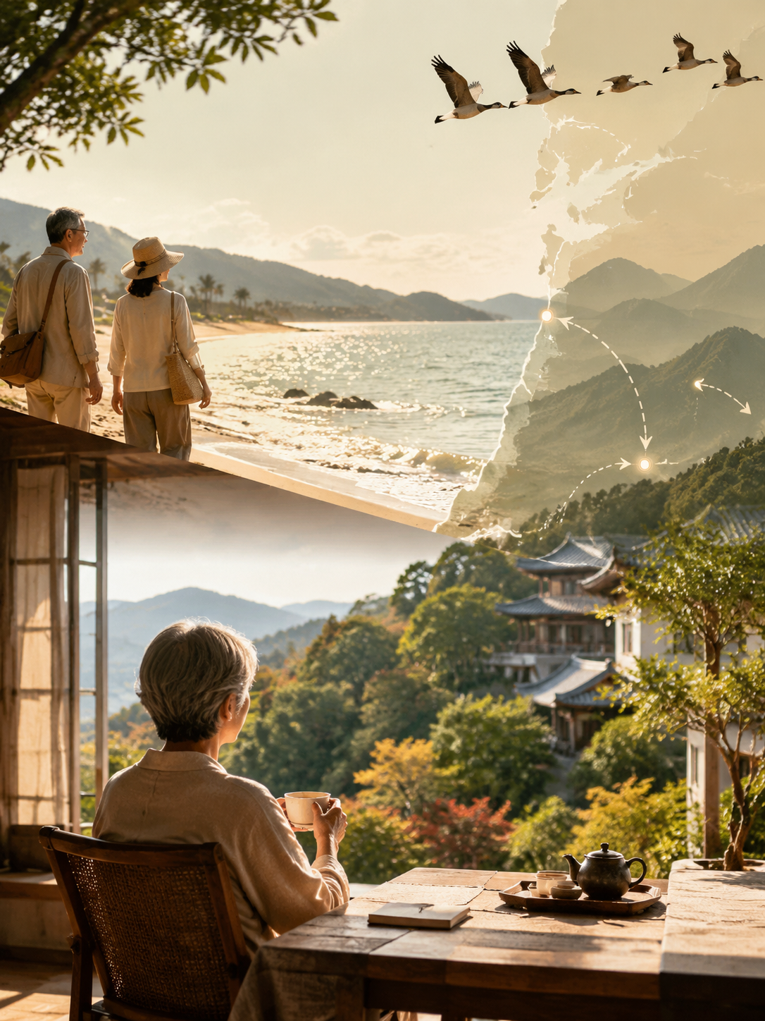 用候鸟式居住抹平入住率曲线：导语