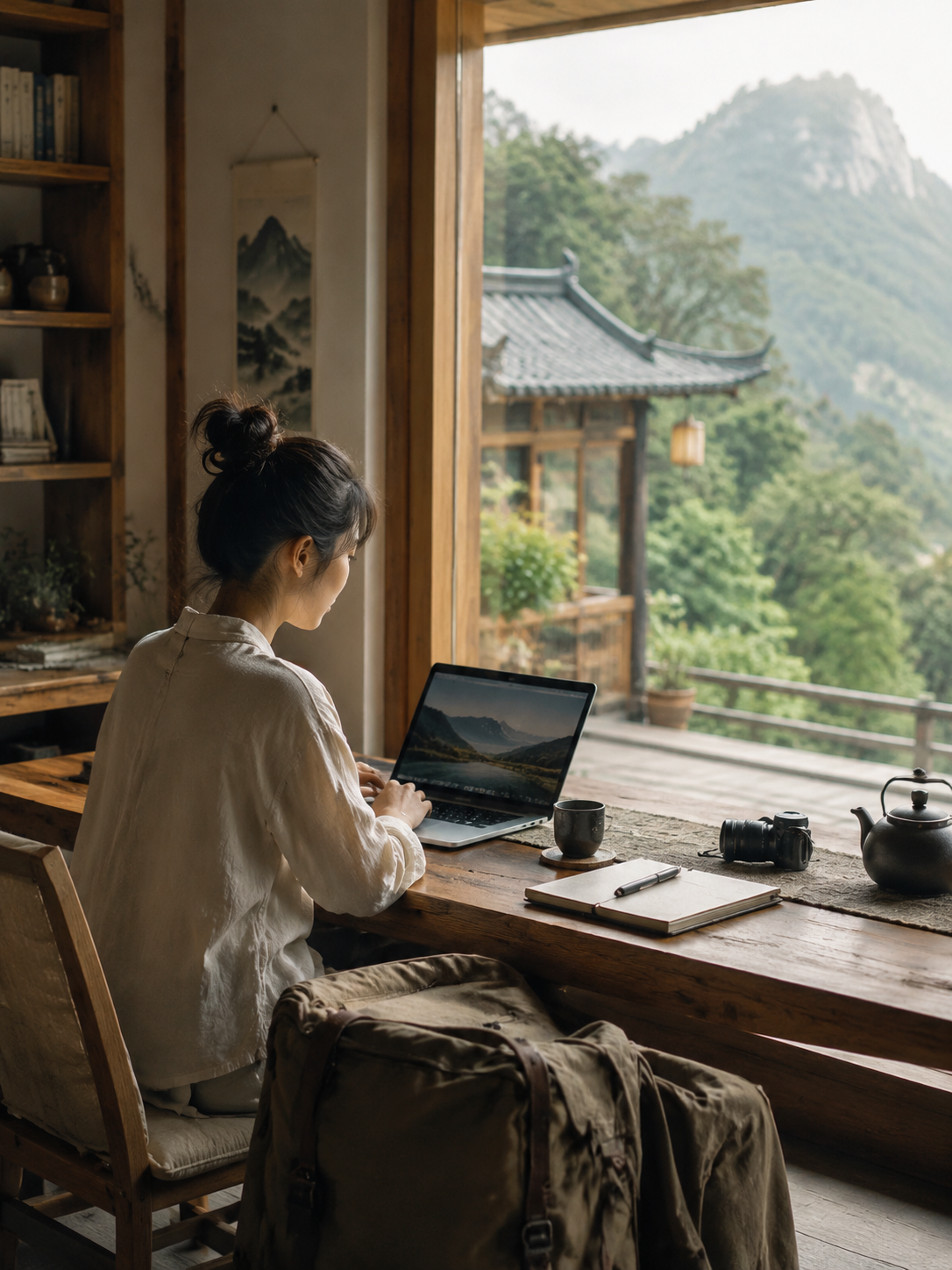 一个人也能成事：山居里的OPC与旅居式办公：四、换宿给OPC加了移动性