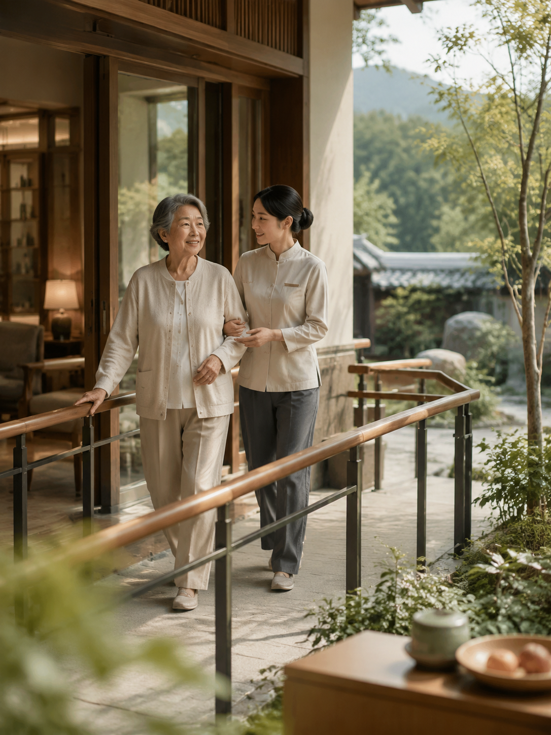 换地方生活：银发旅居的照护流程怎么落地：二、照护落点：闲鹤管家三类动作