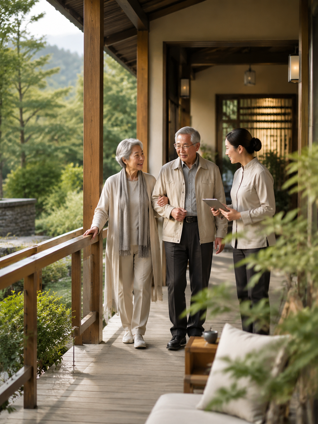 银发旅居政策与照护：当"养老"变成"换地方生活"：二、照护落点：闲鹤管家的三类动作