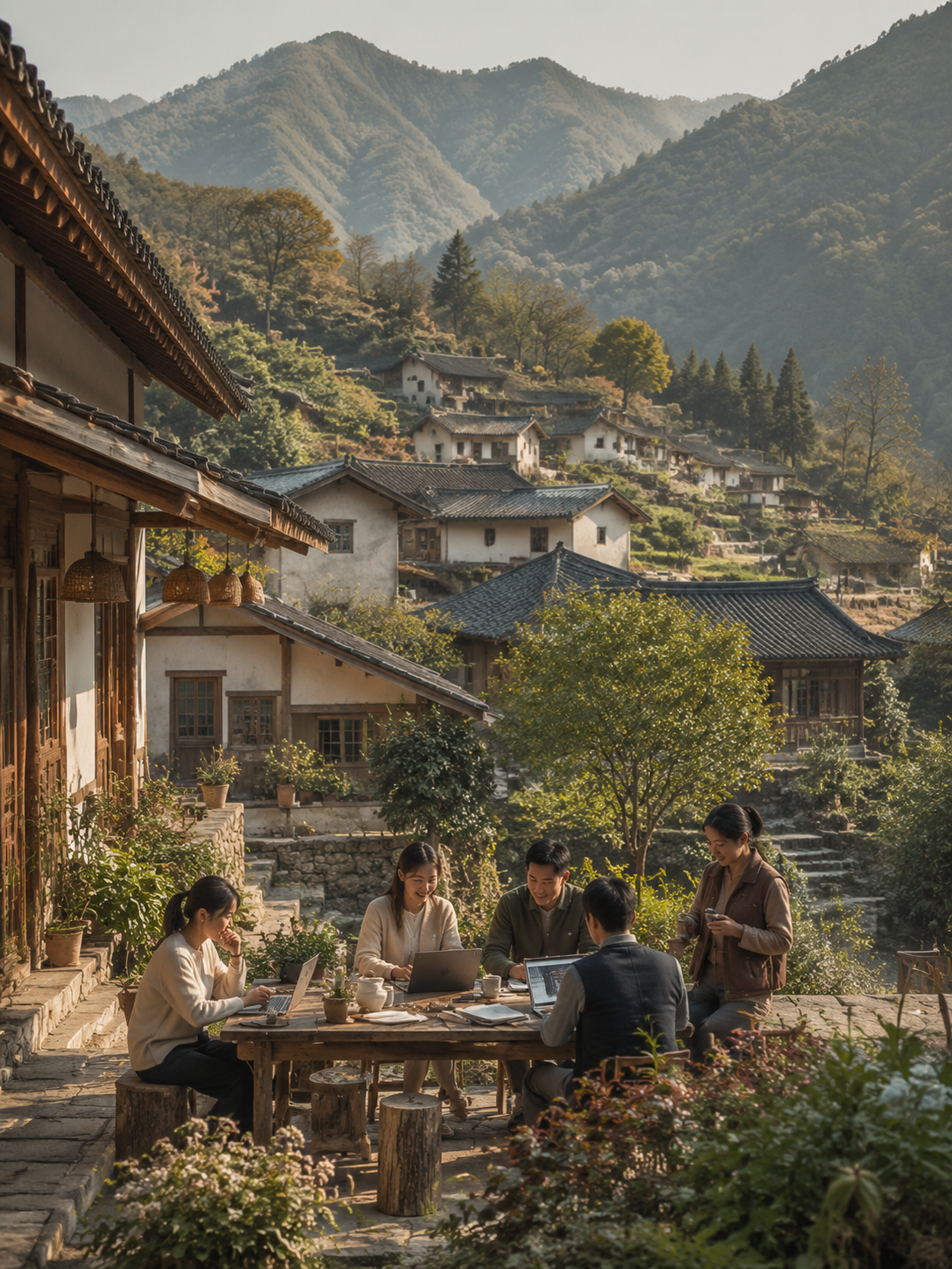 创客经济下沉乡村：闲置院落如何变成旅居资产：导语