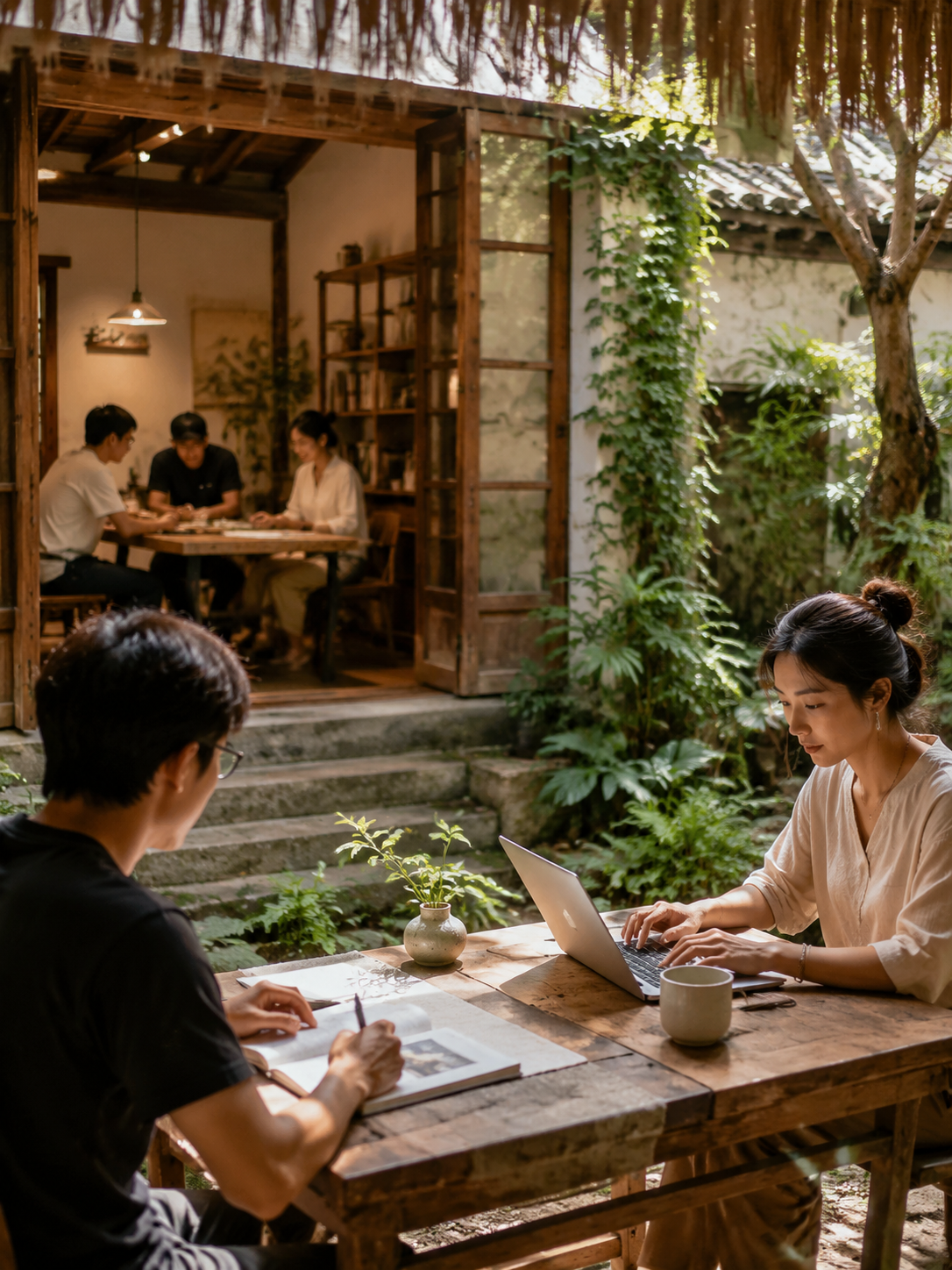 创客经济下沉乡村：闲置院落如何变成旅居资产：三、第三个环节：让资产"转得起来"