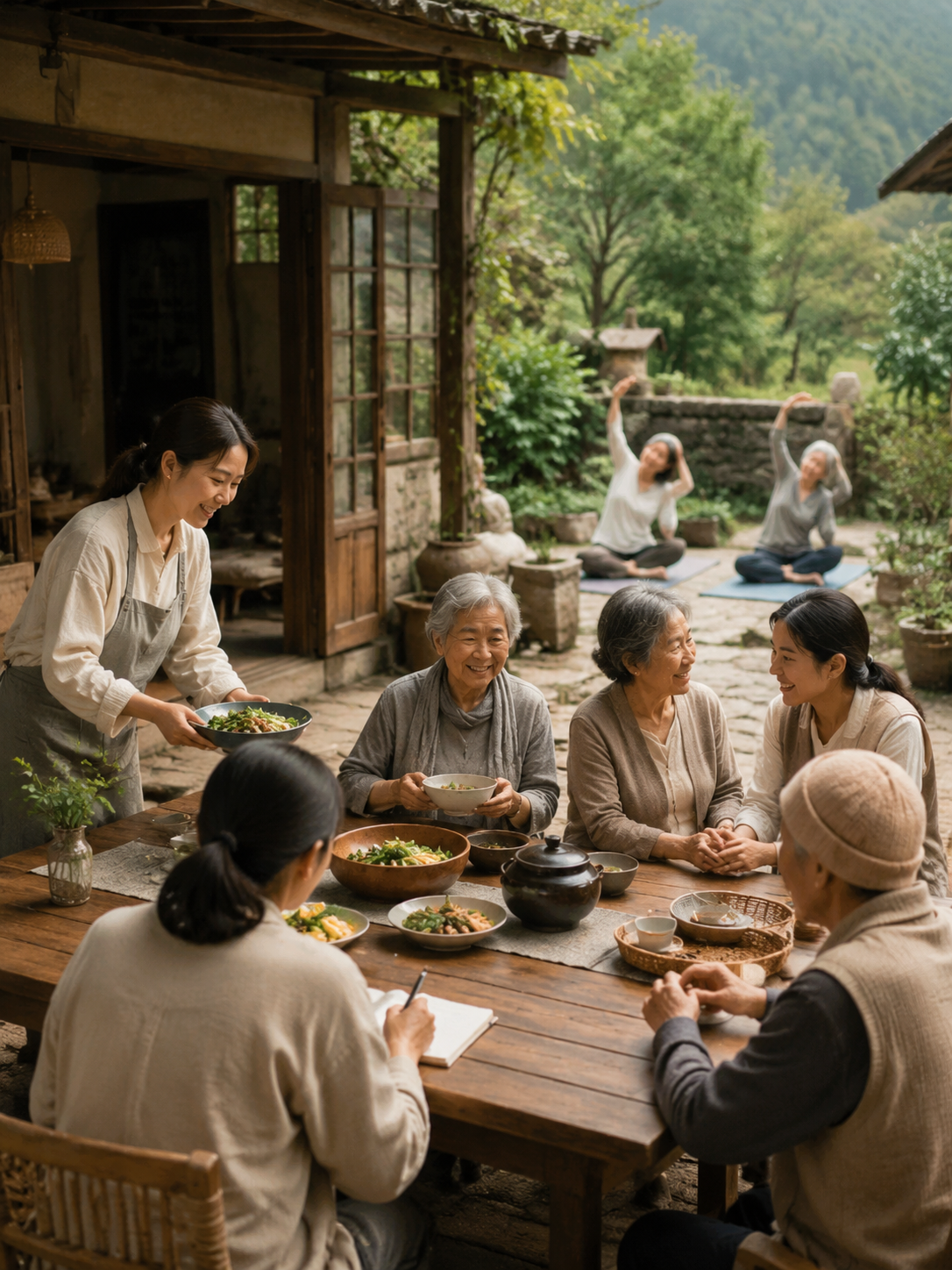 乡村养老创客:把照护流程产品化,养老也能做成可持续生意:院落先变成流程