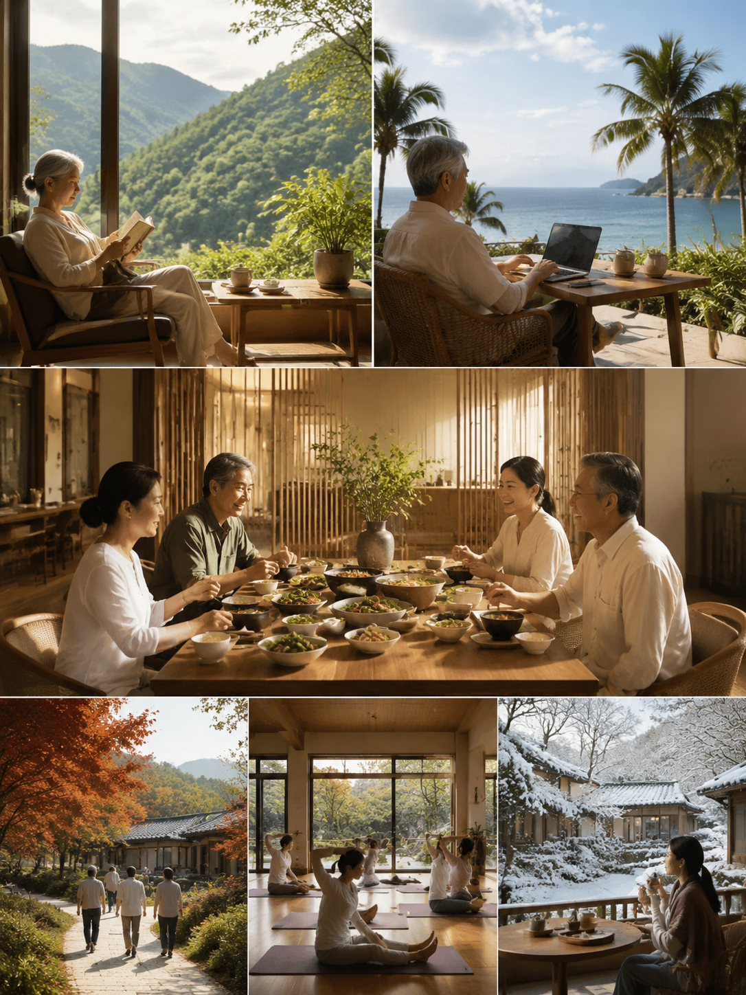 康养季差运营:用候鸟式居住抹平民宿全年入住率曲线:季差怎么组织
