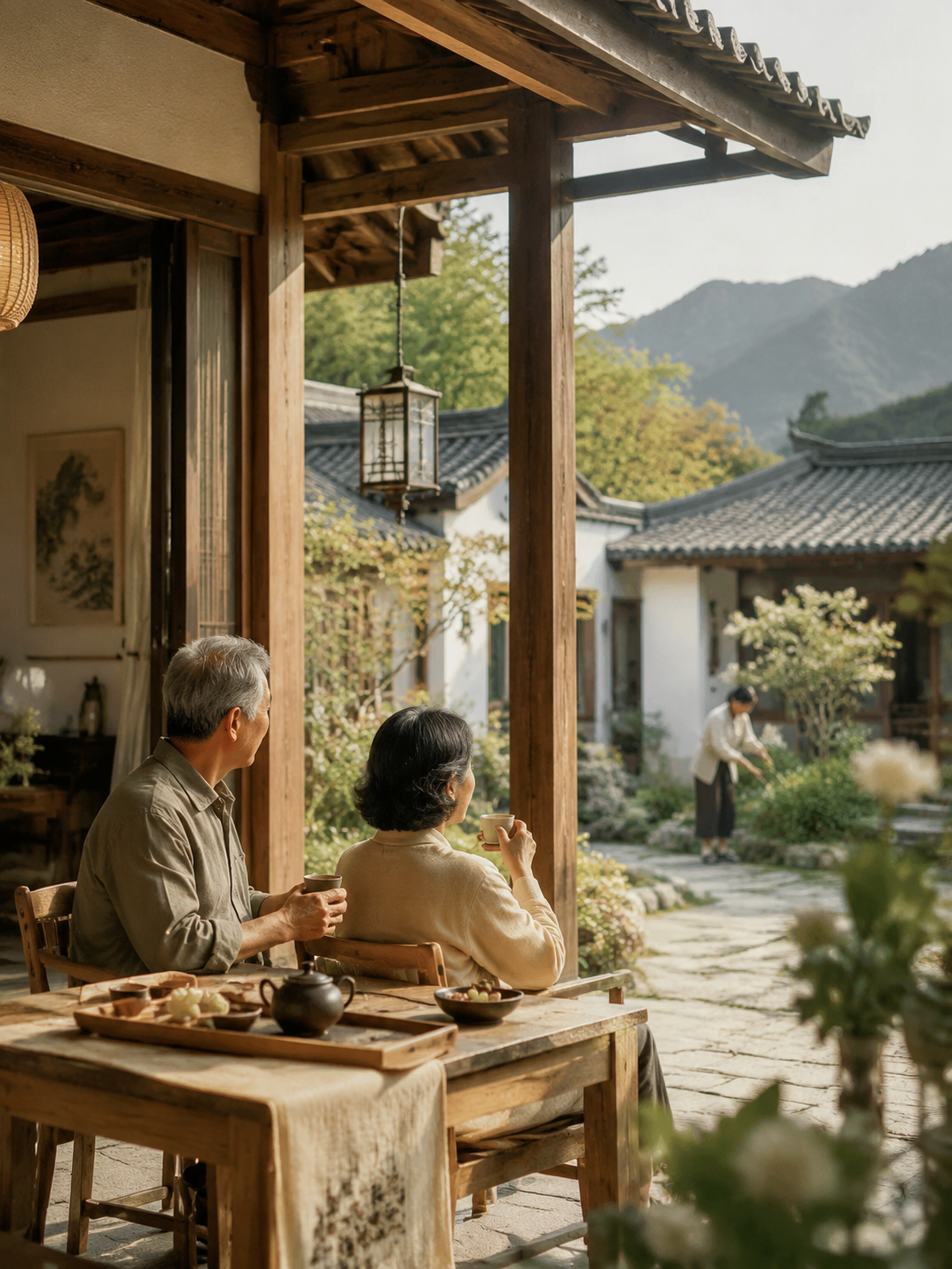 旅居康养站上风口:闲鹤庄青龙春山图基地在陇南康县青龙山