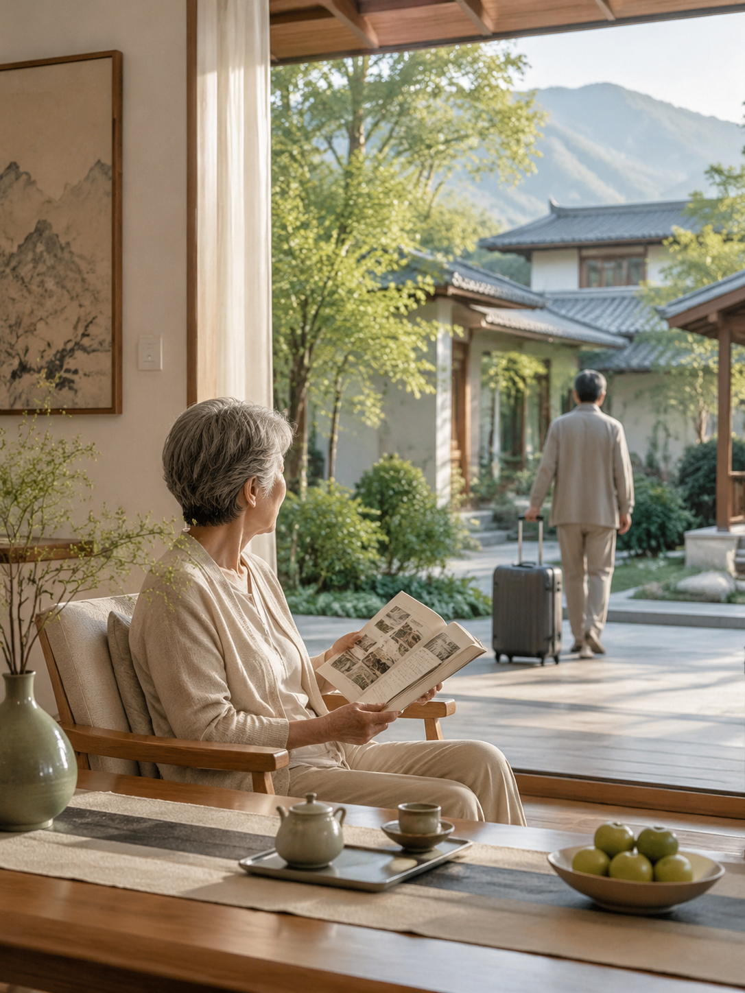 酒店入住率跌到谷底，旅居为什么还能逆势满房：再往深一层，长住满14天激活全国无忧换宿权益，把单点基地…
