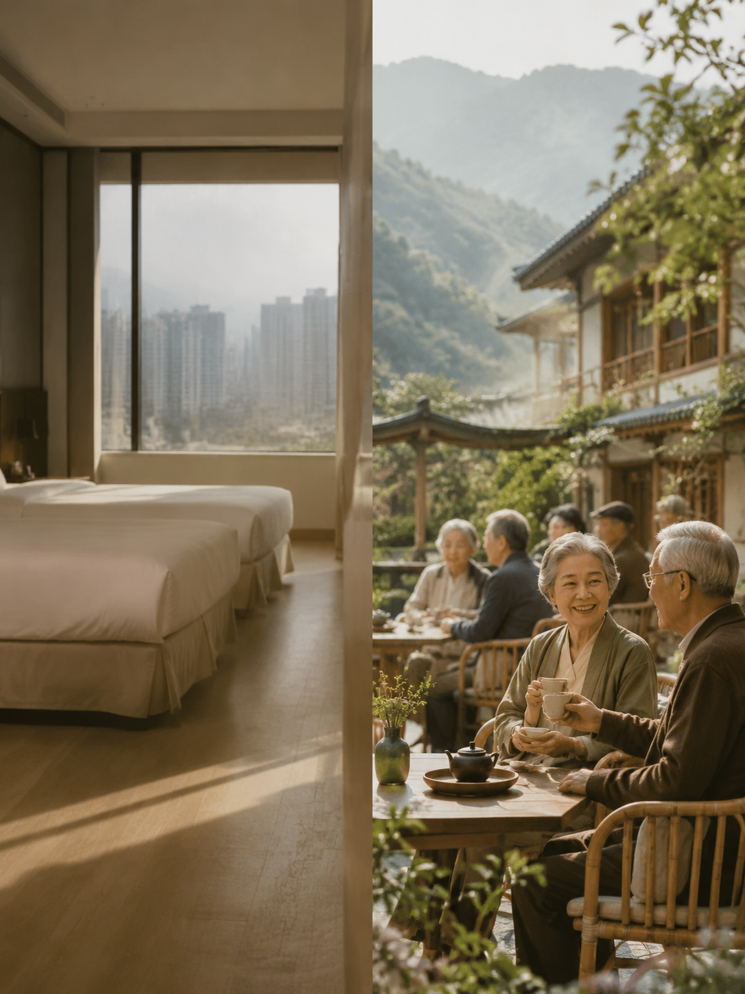 酒店入住率跌到谷底，旅居为什么还能逆势满房：再往深一层，长住满14天激活全国无忧换宿权益，把单点基地…