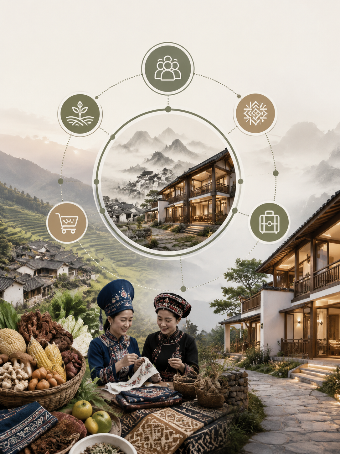 26042农文旅融合:【分析问题:高质量民宿作为乡村振兴枢纽的逻辑支撑】