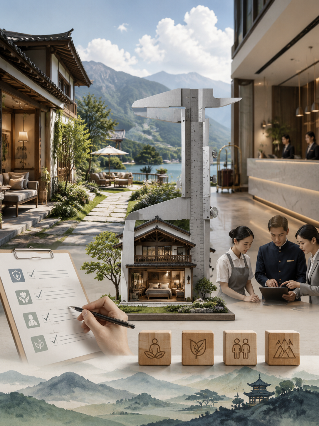 你的民宿“标准”吗?当“酒店业”都在抓标准化,我们民宿的“非标”还能走多远?:一、以“百强榜”为“标尺”,为“高质量”“刻度”