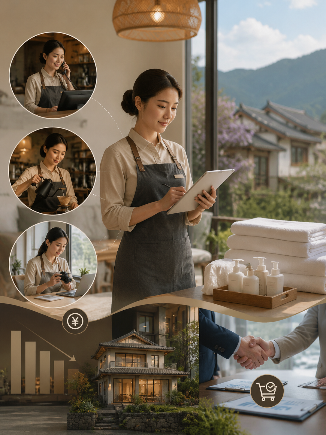 旺季回本淡季保命:民宿现金流自救的三条良方:人力: 绝不是“粗暴裁员”。而是通过“一