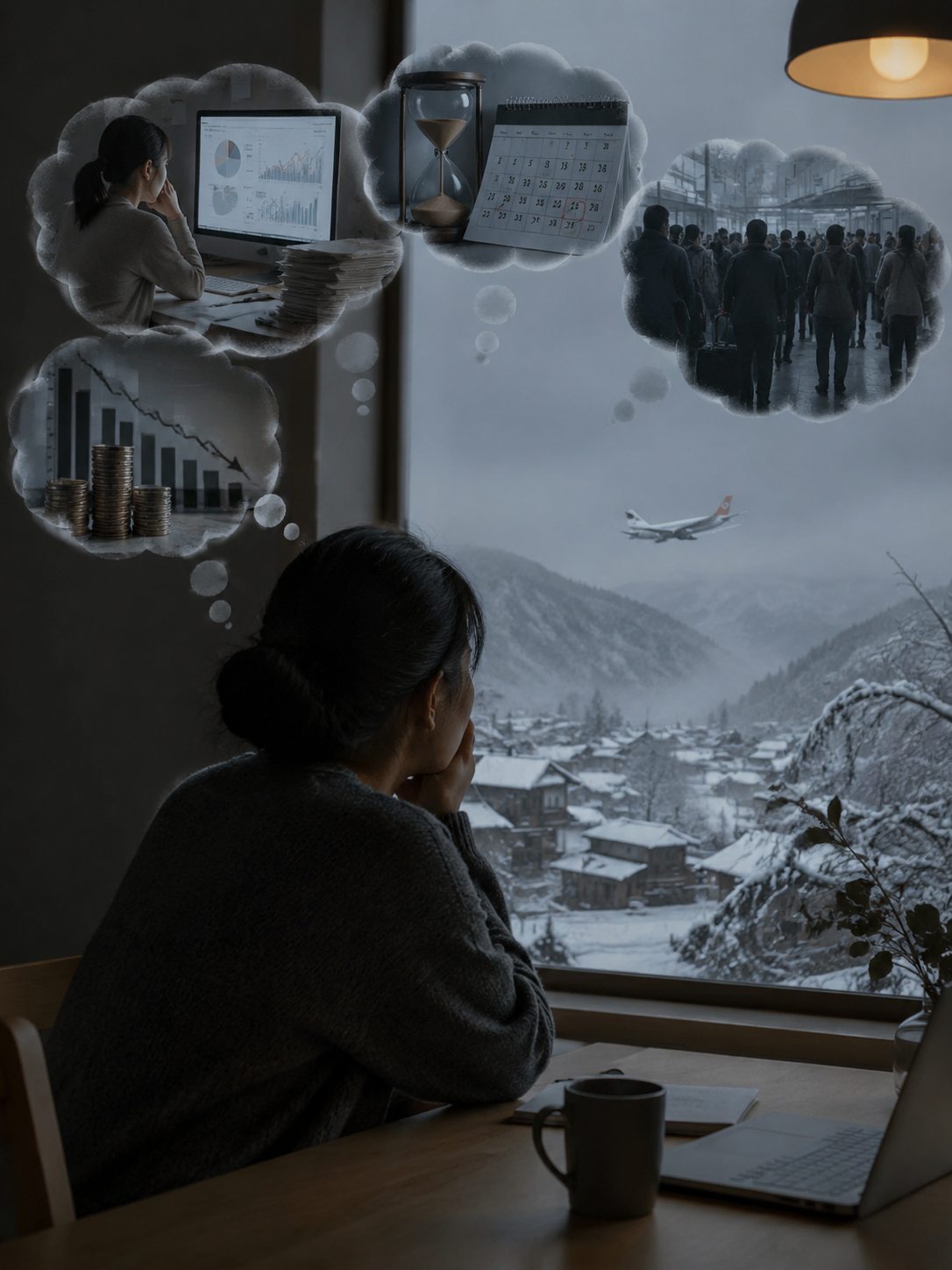 12月“机票白菜价”,为何客人还是不来?民宿“短期运营压力”加剧,你还在“等客上门”吗?:一、“预期”的不确定性:心理成本高企