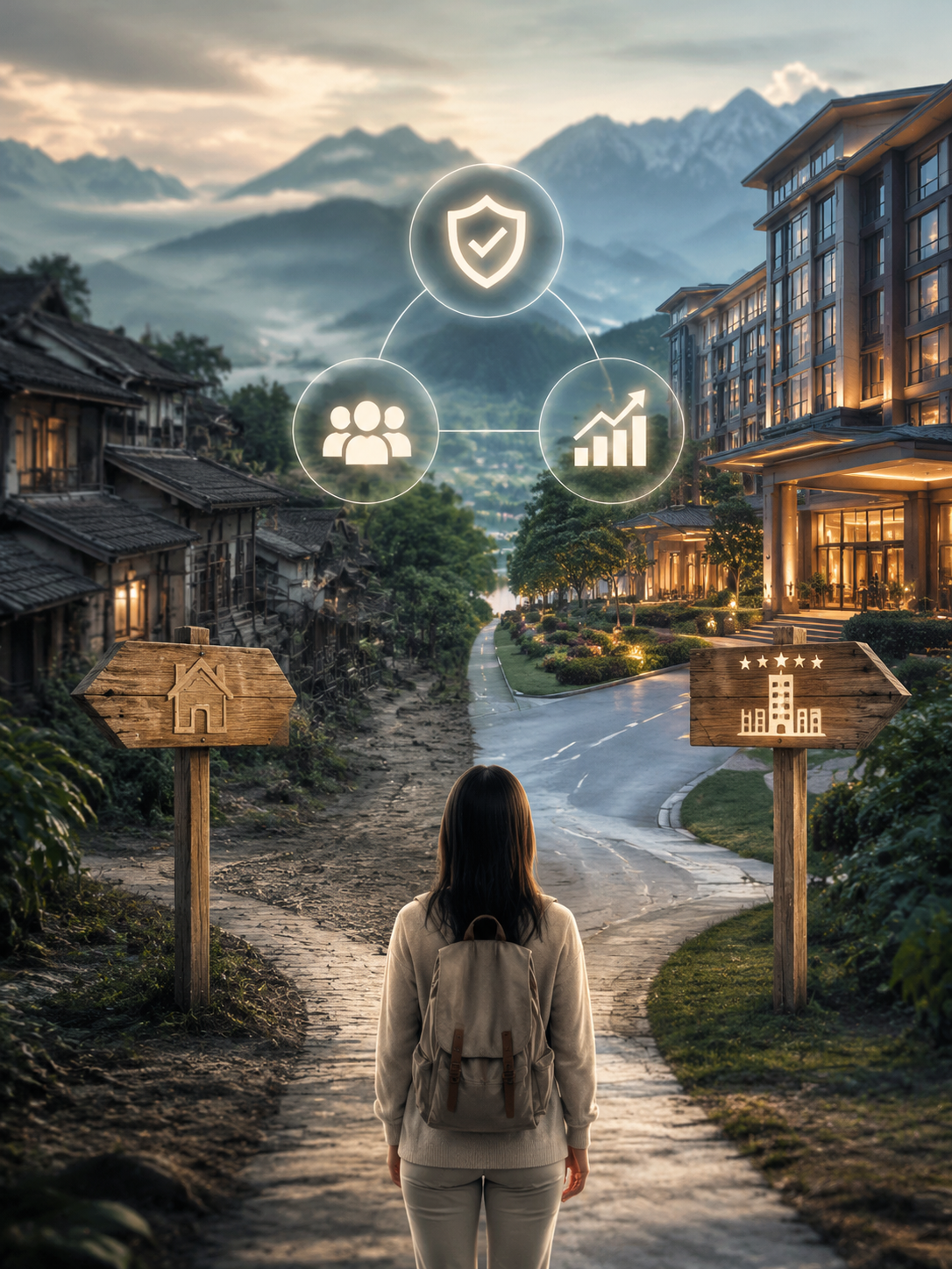 “酒店业”在升维,“民宿业”在分化:读懂顶层设计,别让自己成为被“优化”掉的那一个:我们必须先看清,那个与我们同台竞技的“酒店业”,正在变得多么“可怕”。《指导意见》为他们“赋能”的,是三张“王牌”: