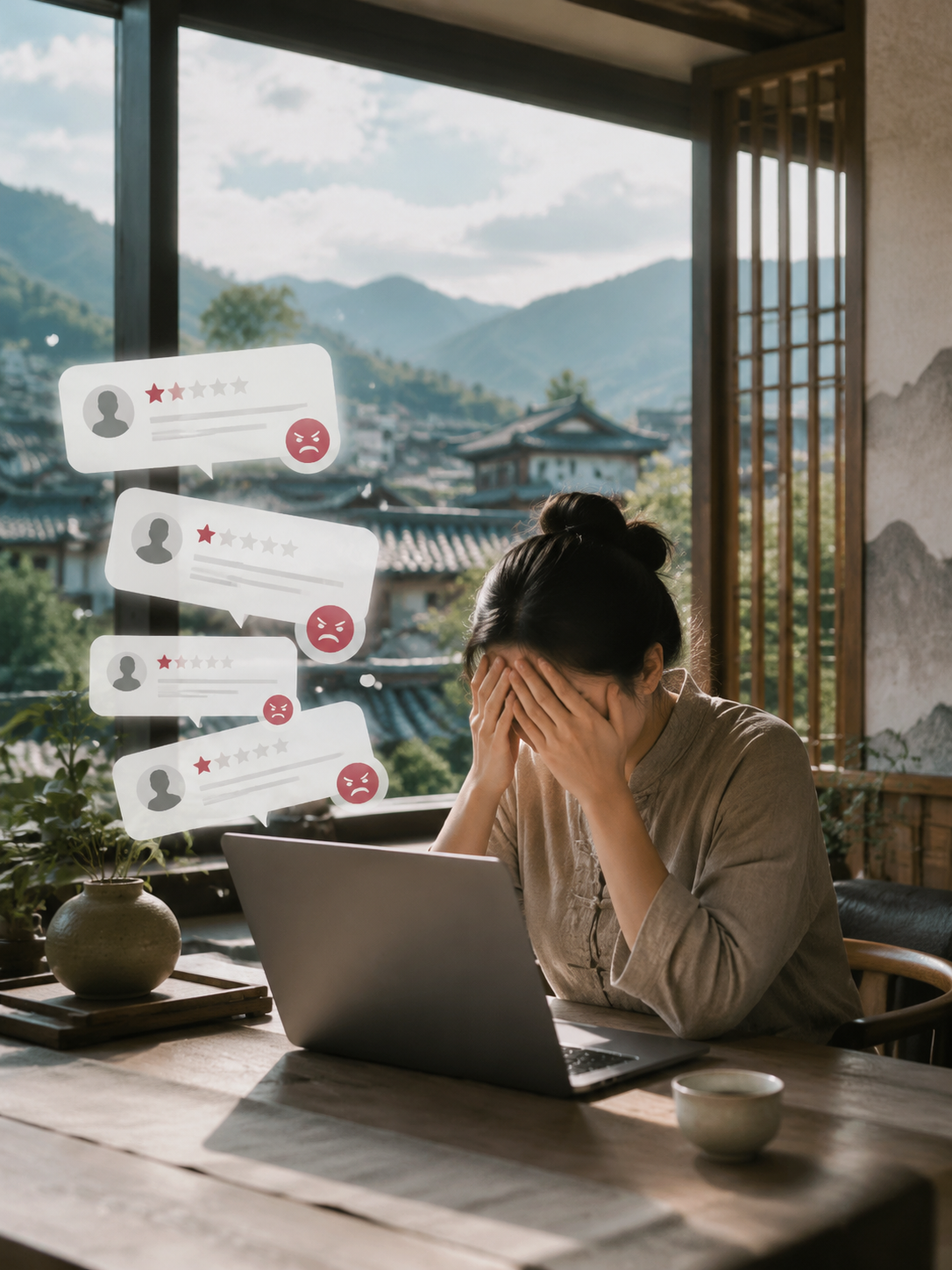暑期旺季“后遗症”:报复性差评、设施耗损、员工倦怠……你该如何“修复”你的民宿?:分论一:“口碑修复”——从“被动防御”到“主动链接”,化解“差评”危机