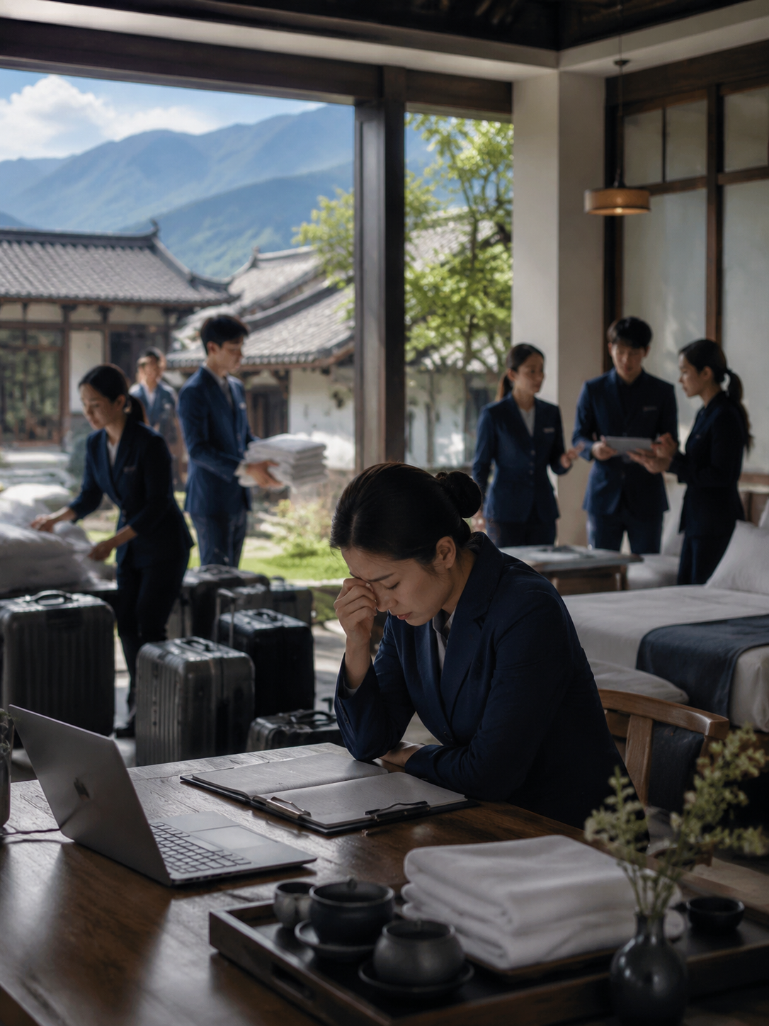 旺季复盘,决战淡季!9月,你的民宿必须补齐的5个运营短板:短板一:人才体系之“脆”——从“临时招募”到“系统培养”