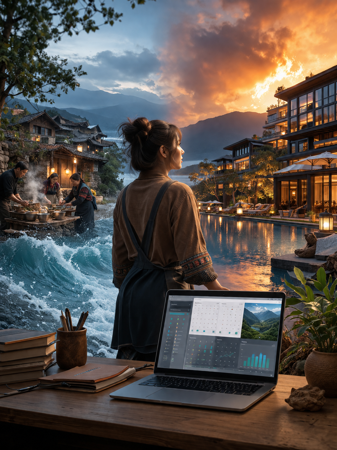 一半海水，一半火焰：一边是高星酒店逆势签约，一边是夫妻店艰难维生，你看懂资本的“阳谋”了吗？：一、从“手艺人”到“品牌主理人”的身份进化