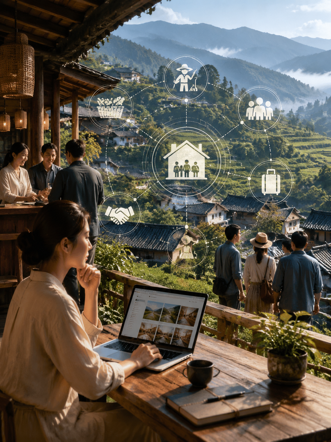 别只盯着补贴,9月乡村振兴政策里这些隐形红利你抓住了吗:抓住这一红利,要求民宿主必须具备“平台化”思维