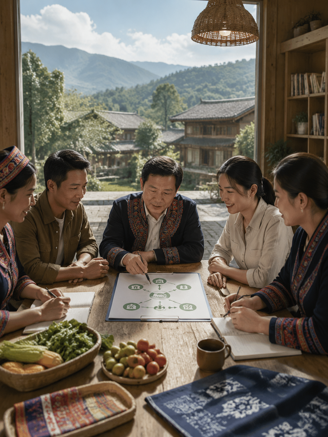 乡村振兴,民宿不能只是“独苗”!看懂“产业联动”的共生新玩法:民宿 + 在地手工业/非遗 = “活化的文化博物馆”