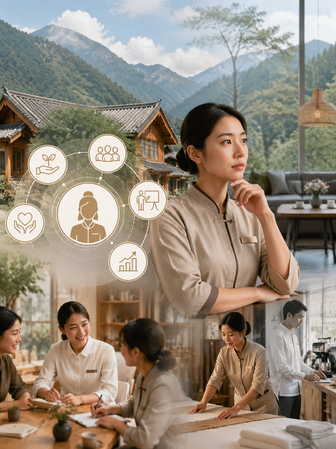 寻“金”难:剖析“金牌管家”稀缺的背后原因:长远之计:构建民宿人才可持续发展的生态系统
