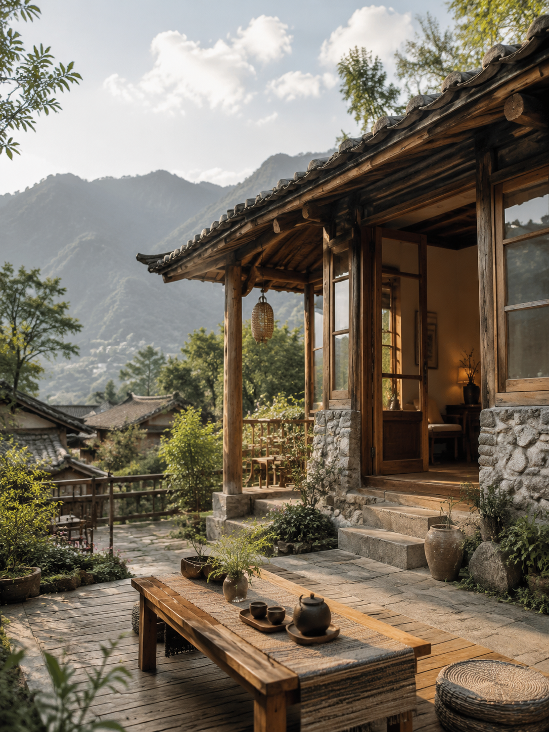 颠覆认知!老旧民宿“逆龄术”:康养旅居竟用原始结构收割旅居客群?:老旧民宿,尤其是运营5 6年的乡村民宿,往往具备以下优势: