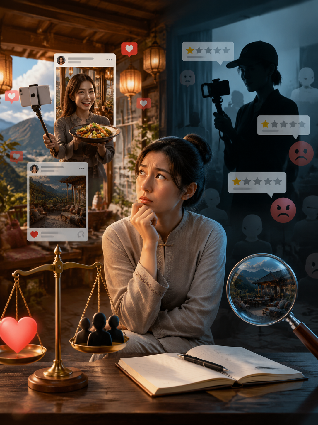 网红探店”口碑两极分化!7月旺季,如何避开“流量刺客”,找到真正的“种草官”?:“网红探店”口碑的两极分化并非偶然,其背后有着多重原因: