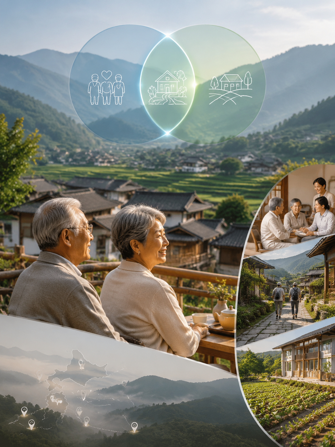 银发经济与乡村振兴交汇,康养旅居站上政策风口:在双国策交汇处,谁能做出"可验证、可复制、可引用"的康养…