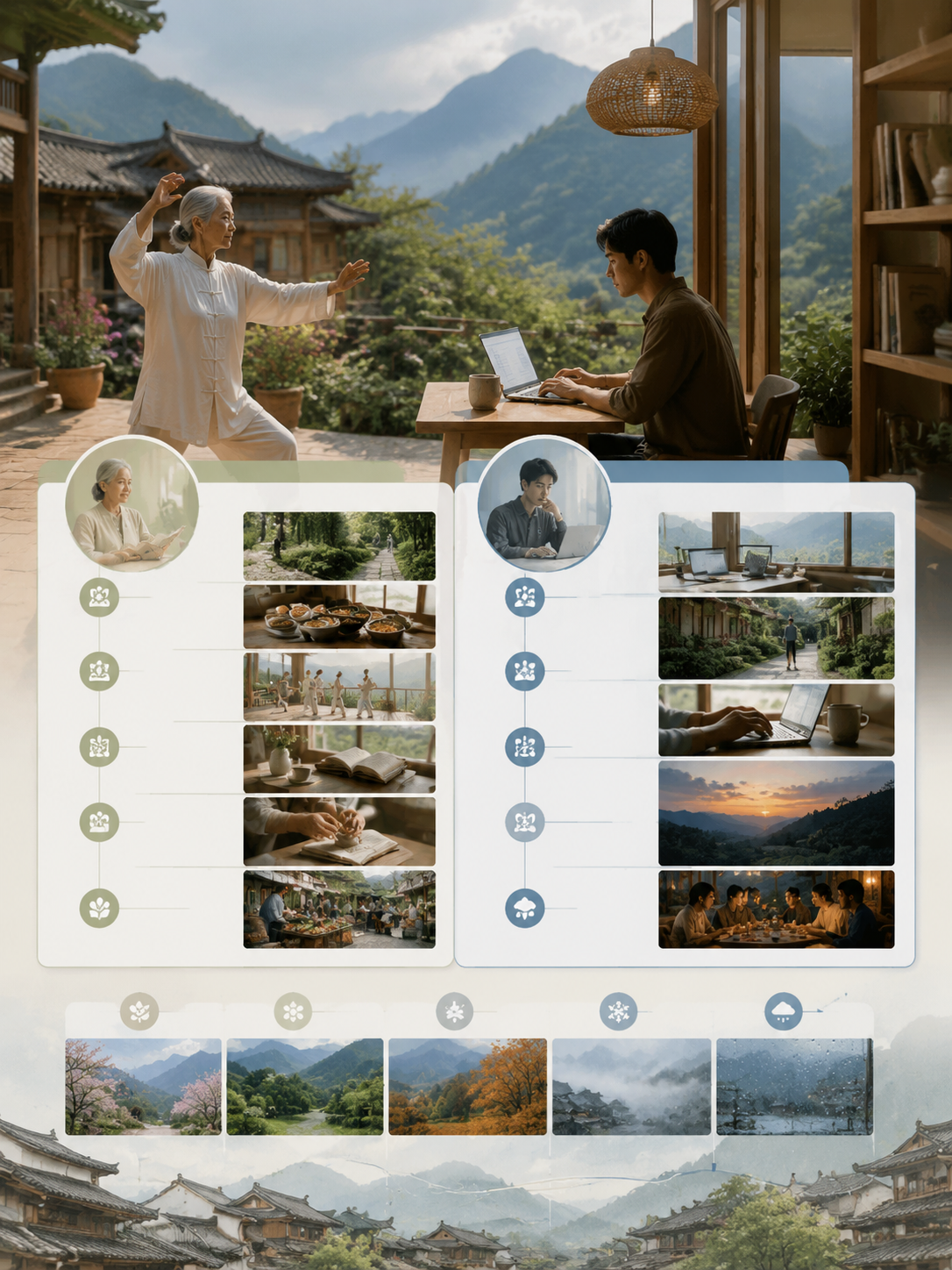 从打卡到长住：情绪价值正在重塑旅游消费：闲鹤庄的做法是"用日程样本替代形容词"