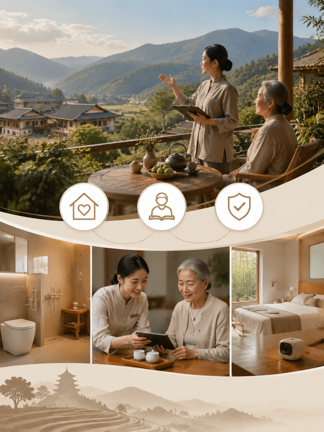 对话贺双全:2026云南民宿以标准抢滩康养万亿赛道:对话最后,结合贺会长的观点,我为试图深耕康养赛道的民宿从业者总结了三大实战策: