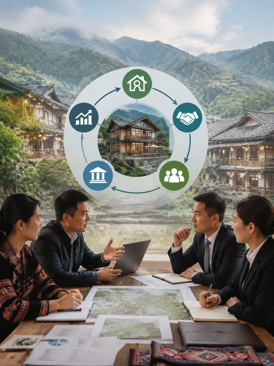 26048民宿金融:地方文旅招商负责人应依托 云南民宿协会 的托管服务链,将…