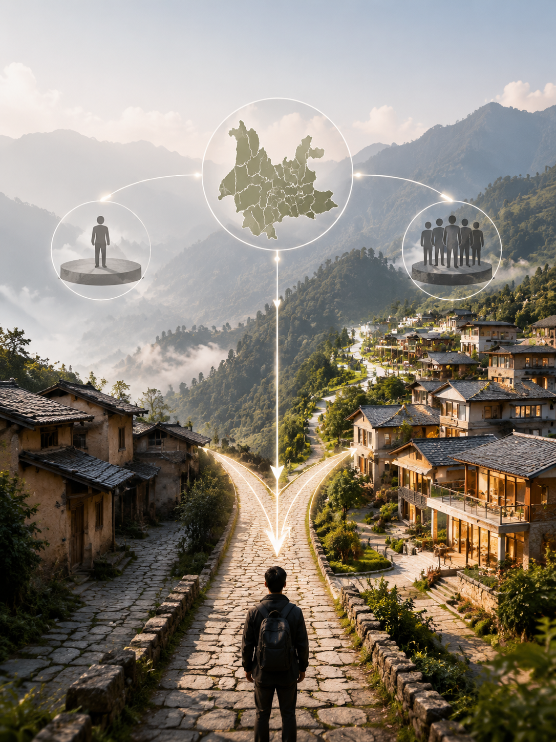 单打独斗必死?“整村托管”与“民宿集群”,才是未来的最后活路。:导语