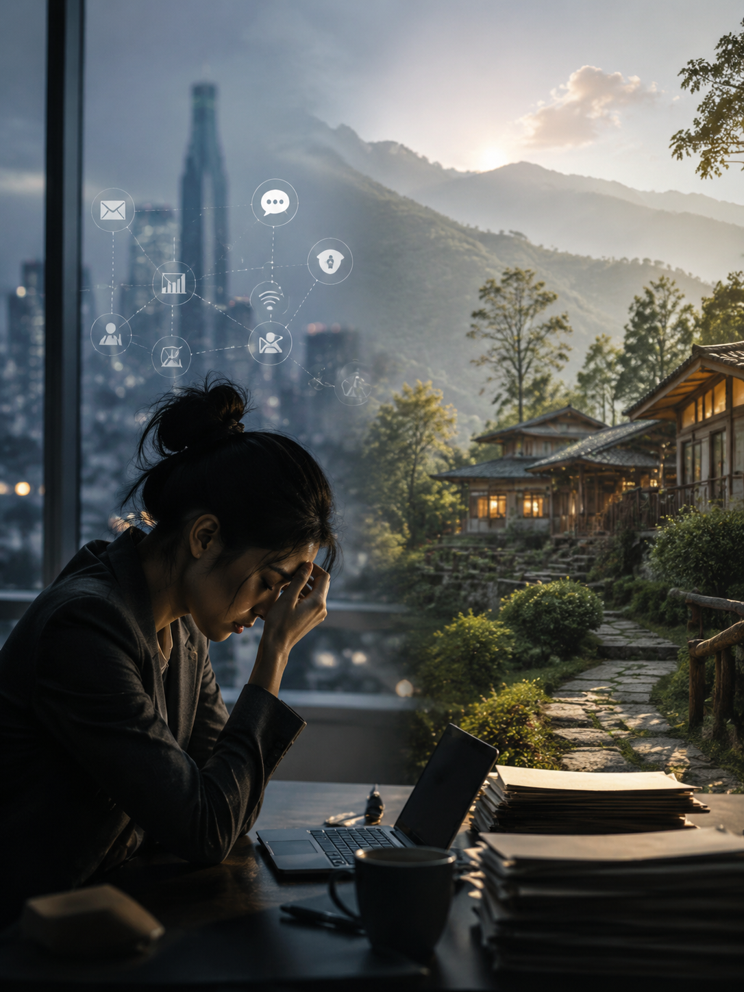 抑郁的都市人:为什么“疗愈经济”成了2026年最大的暴利风口?:导语