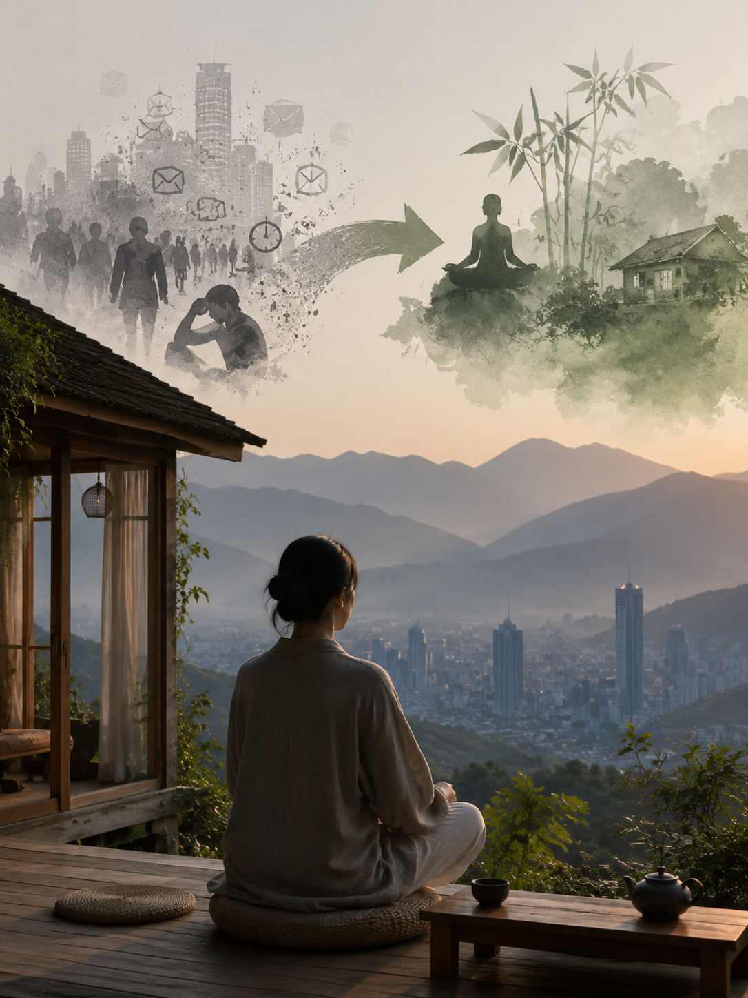 抑郁的都市人:为什么“疗愈经济”成了2026年最大的暴利风口?:这是一场关于价值认知的巨大迁徙