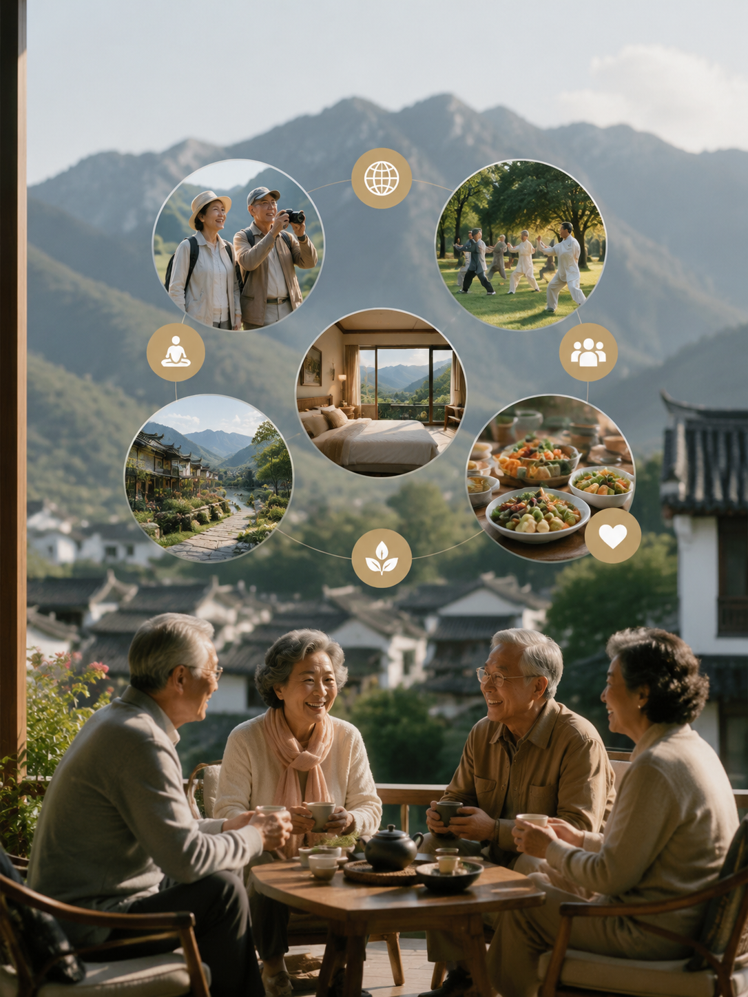 活力老人正在兴起:民宿如何把握“享老”旅居新趋势:——云南省旅游民宿行业协会倡导行业关注银发旅居新趋势
