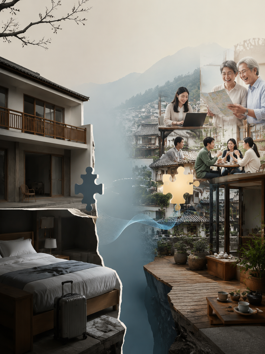 为什么越来越多民宿老板发现:有房没人住:白皮书揭示了一个对照