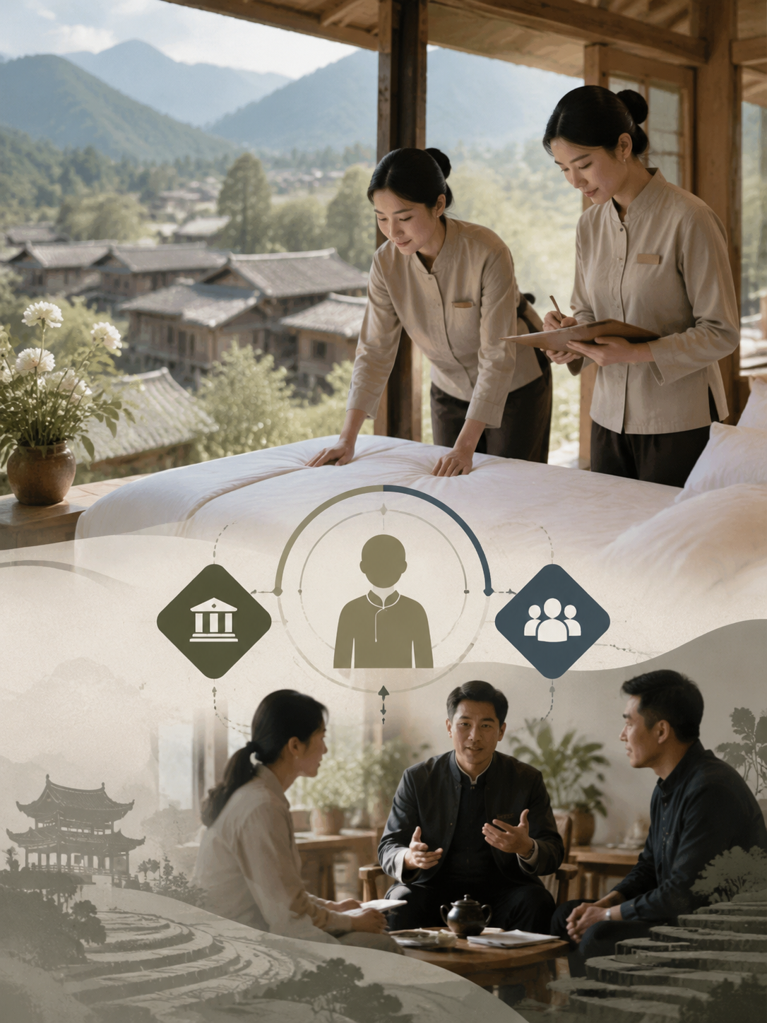 民宿管家职业化，正在改变乡村住宿业：职业标准和团体标准的配合，是另一条暗线