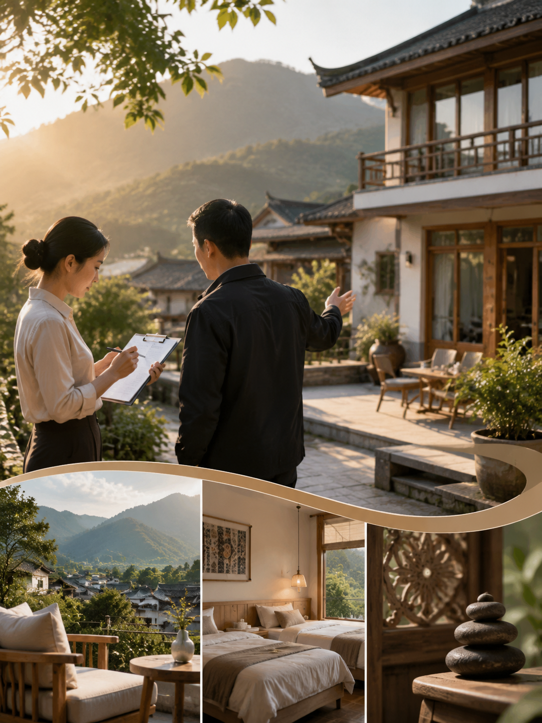 民宿周报：本周行业值得关注的三件事：第二件，乡村旅游提质和民宿规范在持续推深，等级评定与标准…